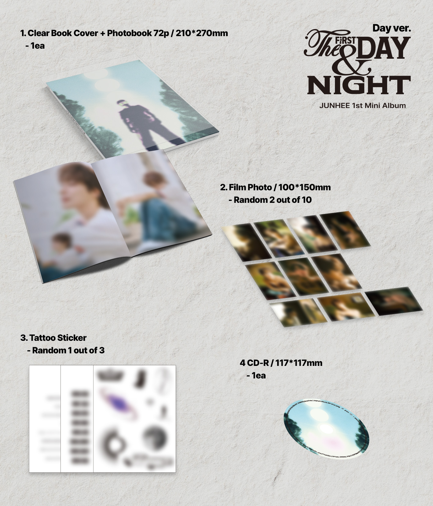 JUNHEE (A.C.E) - The First Day & Night | Musica